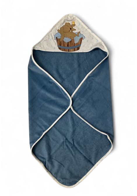 Accappatoio bambu BOttega Artigiana Country Dreams | ACCAPPATOIOSENZAORECCHIEBLU